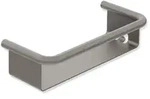 Hewi Serie 480 Duschkorb 480.03.00160SC mit Haken, pulverbeschichtet dunkelgrau
