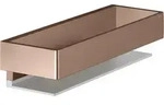 KEUCO Edition 11 Duschkorb 11158290000 silber-eloxiert/Rotgold geb&uuml;rstet