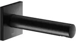Keuco IXMO Wanneneinlauf 59545370102 Ausladung 180 mm, schwarz matt, eckige Rosette