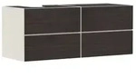 hansgrohe Xevolos E Waschtischunterschrank 54237730 1370x555x550mm, 4 Schubladen,