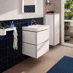 hansgrohe Xilesa E Waschtischunterschrank 54254700 580x470mm, 2 Schubk&auml;sten,