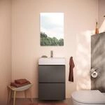 hansgrohe Xilesa E Waschtischunterschrank 54290760 480x380mm, 2 Schubk&auml;sten,...