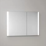 KEUCO Somaris Spiegelschrank mit Beleuchtung 14513512200 100 x 71 x 11,5 cm,...