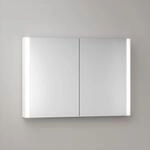 KEUCO Somaris Spiegelschrank mit Beleuchtung 14503512101 100 x 71 x 12,7 cm,...