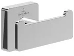 Villeroy und Boch Elements Striking Doppel-Handtuchhaken TVA15201200061 chrom,