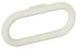 Hewi 477 Handtuchring 477.09B30099 320x150mm, matt, reinwei&szlig;