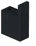Kludi VELA C Haken 31984N2 Brushed Gunmetal