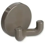 Hewi 801 Doppelhaken 801.90.02084 umbra, mit Rosette d= 40mm