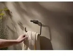 hansgrohe AddStoris S Handtuchring 41784670 Wandmontage, matt schwarz
