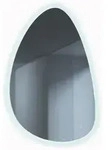 Kludi LUMA Spiegel 17SP0910 69x100 x 3 cm, LED & Entfeuchter Einstellbar 1050 K