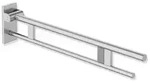 Hewi System 900 St&uuml;tzklappgriff 900.50.125XA Ausladung 900 mm, Edelstahl matt