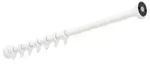 Hewi System 900 Vorhangstange 900.34.40060DX Edelstahl pulverbeschichtet wei&szlig;