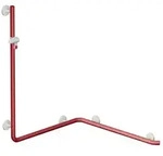 Hewi System 800 K Duschhandlauf 950.35.2209933 1250mm, Brausehalter, St&uuml;tzen...