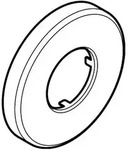 hansgrohe Siphonrosette Flowstar chrom 96490000