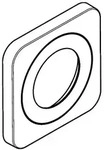 hansgrohe Rosette f.Griff Waschtischmischer UP 98959000 Axor Citterio M chrom