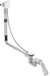 hansgrohe Exafill Komplettset 58317700 Wanneneinlauf, Ab- und &Uuml;berlaufgarnitur,