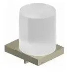 Kludi VELA C Glas-Seifenspender 31976N5 Stainless Brushed Nickel PVD