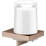 KEUCO Edition 11 Seifenspender 11152299000 mit mattiertem St&uuml;lpglas, Rotgold
