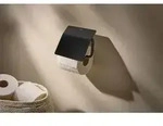 hansgrohe AddStoris S Toilettenpapierhalter 41783670 mit Deckel, matt schwarz