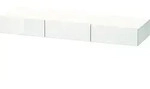 Duravit DuraStyle Schubkastenablage DS827204918 150 x 44 cm, 3 Schubk&auml;sten, graphit