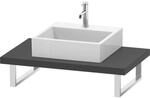 Duravit L-Cube Konsole LC102C04949 St&auml;rke 4.5 cm, graphit matt, f&uuml;r...
