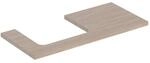 Geberit One Waschtisch-Platte 505304005 105 x 3 x 47 cm, Eiche/Melamin...