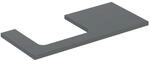 Geberit One Waschtisch-Platte 505304003 105 x 3 x 47 cm, lava/lackiert matt,