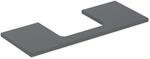 Geberit One Waschtisch-Platte 505285003 120 x 3 x 47 cm, lava/lackiert matt,