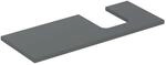 Geberit One Waschtisch-Platte 505315003 120 x 3 x 47 cm, lava/lackiert matt,