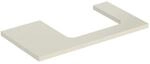 Geberit One Waschtisch-Platte 505323004 90 x 3 x 47 cm, sand-grau/lackiert