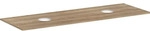 hansgrohe Xelu Q Konsole 54119230 1560 x 550 mm, 2 Ausschnitte, Aufsatzwaschtisch