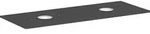 hansgrohe Xelu Q Konsole 54118910 1360 x 550 mm, 2 Ausschnitte, Aufsatzwaschtisch
