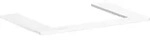 hansgrohe Xelu Q Konsole 54109050 780 x 550 mm, Ausschnitt 600 x 480 mm, wei&szlig;