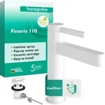 hansgrohe Finoris Einhebel-Waschtischarmatur 76025700 CoolStart, Ausladung...