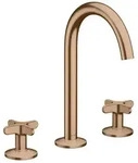 hansgrohe AXOR One 3-Loch Waschtischarmatur 170 48040310 Ausladung 140mm, mit