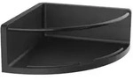 Emco Round Eckduschkorb 434513301 schwarz / schwarz, 175mm, Kunststoff, mit