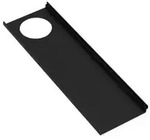 Hewi Ablage 950.13.0016SC 102x360mm, dunkelgrau perlglimmer tiefmatt, Loch links