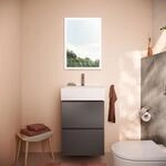 hansgrohe Xilesa E Waschtischunterschrank 54250760 480x470mm, 2 Schubk&auml;sten,