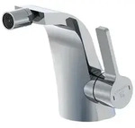 Steinberg Serie 230 Bidetarmatur 2301301 Ausladung 105mm, Ablaufgarnitur 1...