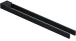 Kludi VELA C Doppel-Handtuchstange 31977N2 L&auml;nge = 430MM Brushed Gunmetal