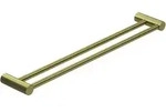 Kludi VELA R Doppel-Badetuchhalter 58988N0 L&auml;nge = 600MM Brushed Gold