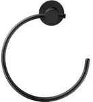 Duravit D-Code Handtuchring 0099214600 Schwarz Matt, &Oslash;169 mm, Schwenkbar