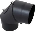 Bertrams ST-Pu Segmentbogen 08SB120RV &Oslash; 120 mm, 3-tlg., drehbar, pulverbeschichtet,