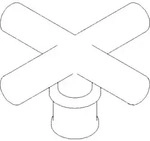 Dornbracht Griff komplett TARA.-892 04208901100-06 platin matt