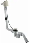 hansgrohe Exafill Komplettset 58307820 Wanneneinlauf, Ab- und &Uuml;berlaufgarnitur,