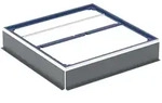 Geberit Duofix Installationsrahmen 551526001 f&uuml;r 7 F&uuml;&szlig;e, f&uuml;r Duschfl&auml;che