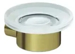 Kludi VELA R Seifenschale 58985N0 transparentes Glas Brushed Gold