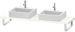 Duravit DuraStyle Konsole DS101C02222 f&uuml;r Aufsatzbecken, 2 Ausschnitte,...