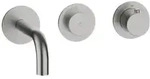 Herzbach MODUL7 PUSH TA Waschtisch- 70.701603.1.09 Wandbatterie Fertigset 160mm