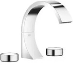 Dornbracht Cyo Dreiloch-Armatur 20713811-00 f&uuml;r Waschtisch, Ausladung 167mm, mit